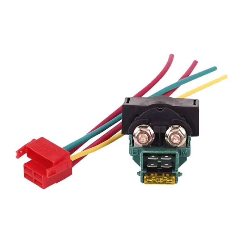 WSNZYT Motorrad-Startrelais Motorrad Elektrische Teile Zündschlüssel Schalter Starter Solenoid-Relais Für Steed 400 600 VT250 MC19 CBR250 von WSNZYT