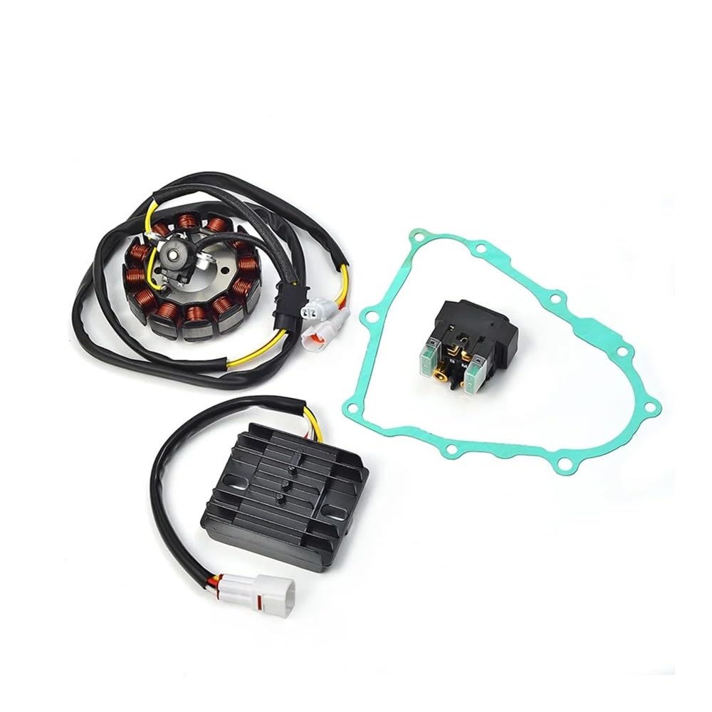 WSNZYT Motorrad-Startrelais Starter Relais Gleichrichter Regler Stator Kit Und Dichtung Für YFZ450 2004-2009 Magneto Generator WSNZYT Motorrad-Startrelais Starter Relais Gleichrichter Regler Stator Kit Und Dichtung Für YFZ450 2004-2009 Magneto Generator von WSNZYT