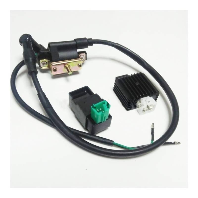 WSNZYT Motorrad-Startrelais Zündspule 5 Pin CDI 12v Regler Gleichrichter Relais Für 50 70 90 110 125 Cc ATV Quad Dirt Bike von WSNZYT