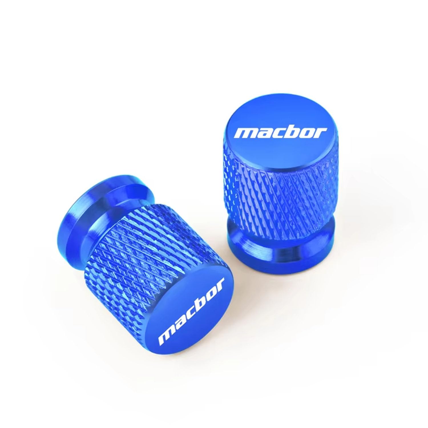 4 Stück Motorrad Ventilkappen für Macbor Montana XR1 XR5 500 Rockster Flat 125 Eight Mile 500 CNC Aluminium mit Graviertem Logo Staubdichte Reifenkappen Motorradventile,Blue Style 4 Stück Motorrad Ventilkappen für Macbor Montana XR1 XR5 500 Rockster Flat 125 Eight Mile 500 CNC Aluminium mit Graviertem Logo Staubdichte Reifenkappen Motorradventile,Blue Style von WSOPP