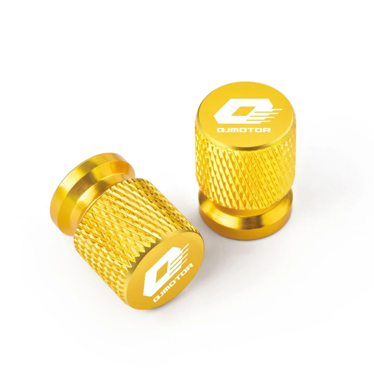 4 Stück Motorrad Ventilkappen für Qjmotor SRT Srk SRV 250 300 550 650 800 S Qj 500S 300S CNC Aluminium mit Graviertem Logo Staubdichte Reifenkappen Motorradventile,Gold Style 4 Stück Motorrad Ventilkappen für Qjmotor SRT Srk SRV 250 300 550 650 800 S Qj 500S 300S CNC Aluminium mit Graviertem Logo Staubdichte Reifenkappen Motorradventile,Gold Style von WSOPP
