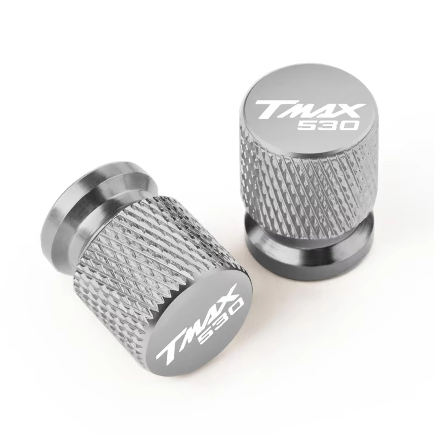 4 Stück Motorrad Ventilkappen für YAHAMA TMAX TMAX530 530 CNC Aluminium mit Graviertem Logo Staubdichte Reifenkappen Motorradventile,Titanium Style 4 Stück Motorrad Ventilkappen für YAHAMA TMAX TMAX530 530 CNC Aluminium mit Graviertem Logo Staubdichte Reifenkappen Motorradventile,Titanium Style von WSOPP