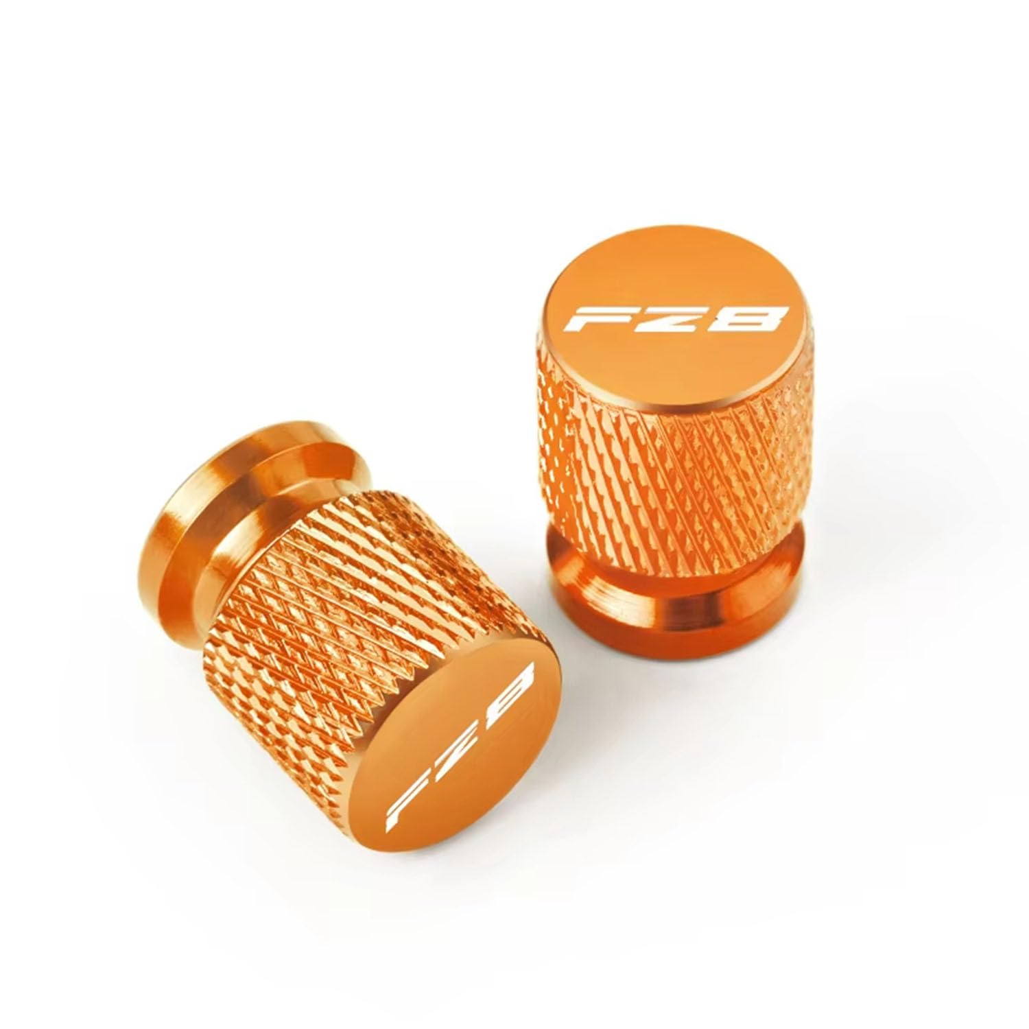 4 Stück Motorrad Ventilkappen für Yamaha FZ8 FZ 8 FAZER 2010-2023 2013 2012 2011 CNC Aluminium mit Graviertem Logo Staubdichte Reifenkappen Motorradventile,Orange Style 4 Stück Motorrad Ventilkappen für Yamaha FZ8 FZ 8 FAZER 2010-2023 2013 2012 2011 CNC Aluminium mit Graviertem Logo Staubdichte Reifenkappen Motorradventile,Orange Style von WSOPP