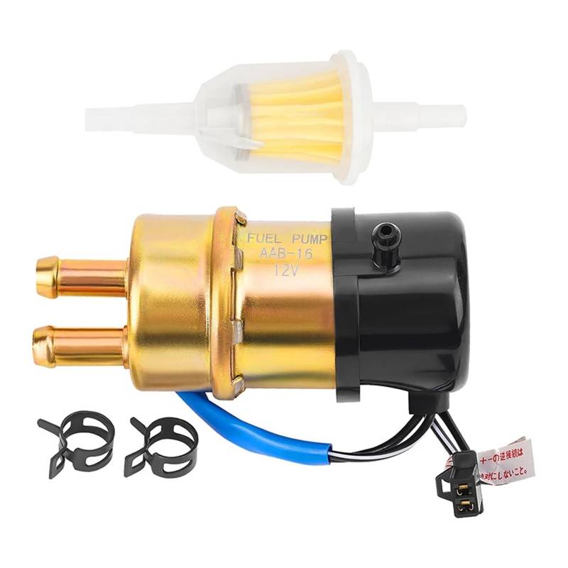 10mm Motorrad Benzin Kraftstoff Pumpe for GPz1100 ZX1100 Voyager ZG1200B ZR750C ZR1100 ZR1200 ZRX1100 ZZR1200 ZZR600 von WSULQKOG