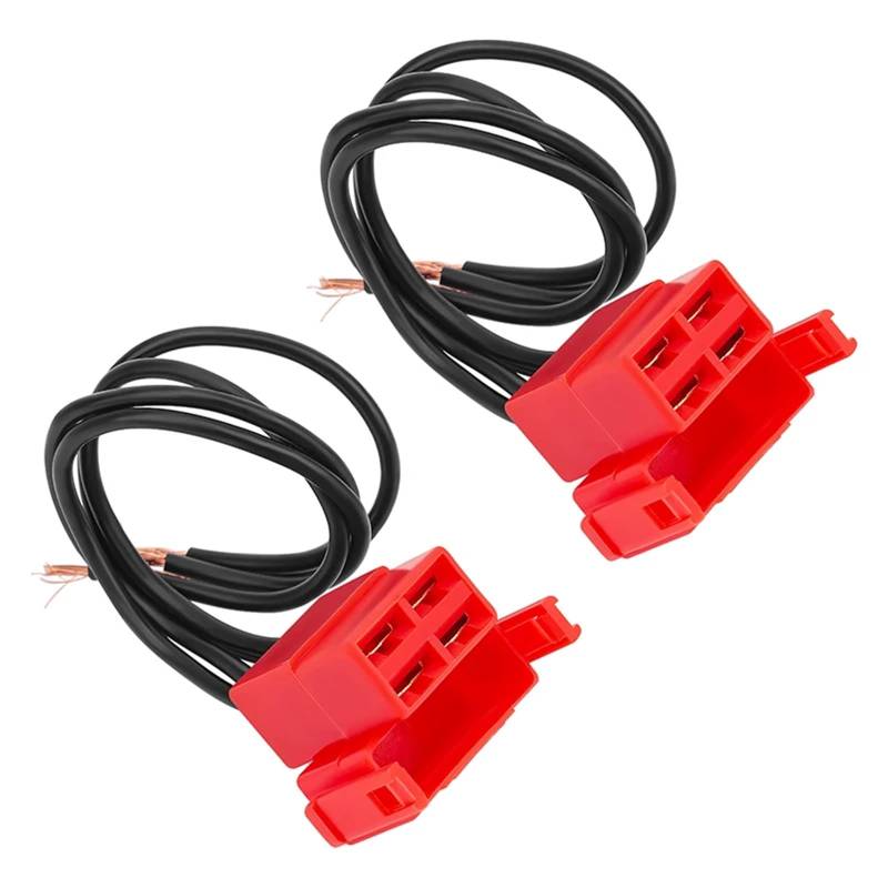 4-Wege-Motorrad-Starter-Magnetrelais-Stecker-Stecker-Kabelbaum for ZX600P ZR1100 ZRX1100 ZR1200 ZRX1200 ZZR600(2 pcs) von WSULQKOG
