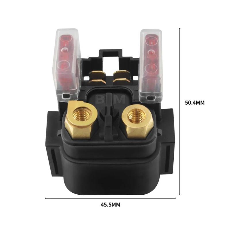 Motorrad Elektrisches Starterrelais Magnetschalter for YZFR1 YZF-R1 YZF600 YX600 YZF-R6 YFZR6 YZF1000R Thunderace YFZ450 von WSULQKOG
