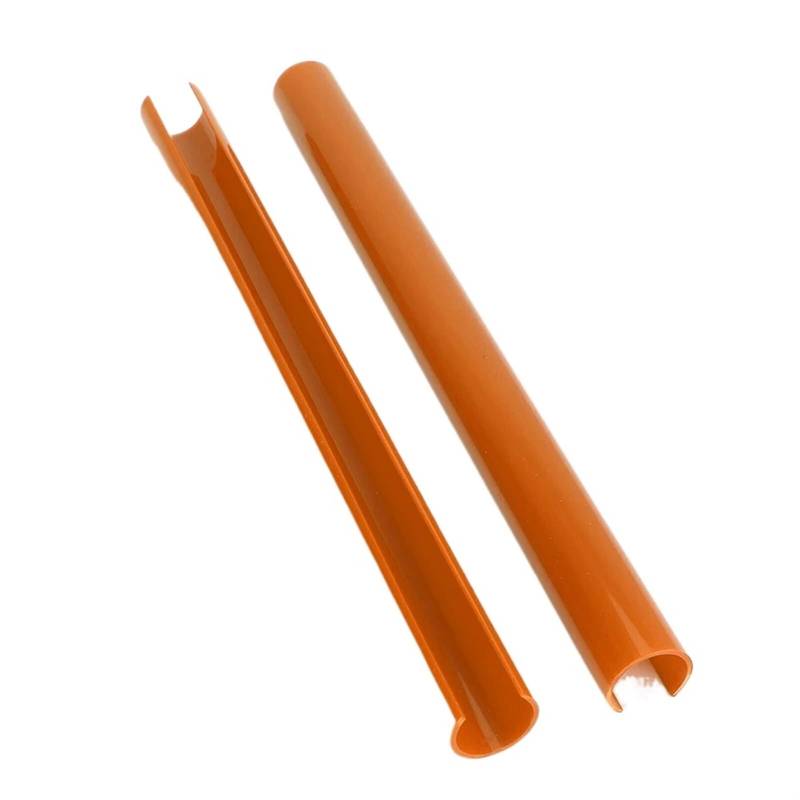Front Nieren Kühlergrill 2 Stück Auto Bunte Unterstützung Grill Bar V Brace Wrap Für E60 E65 E66 Frontgrill Zierstreifen Abdeckrahmen Aufkleber Frontgrill(Orange) von WSUMKH