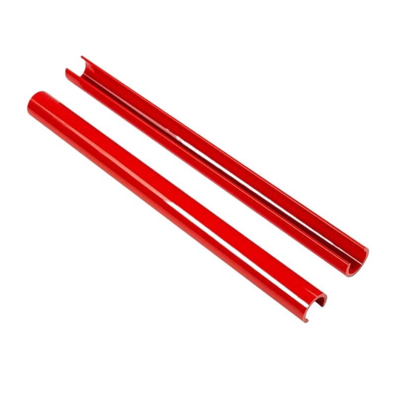 Front Nieren Kühlergrill 2 Stück Auto Bunte Unterstützung Grill Bar V Brace Wrap Für E60 E65 E66 Frontgrill Zierstreifen Abdeckrahmen Aufkleber Frontgrill(Rot) von WSUMKH