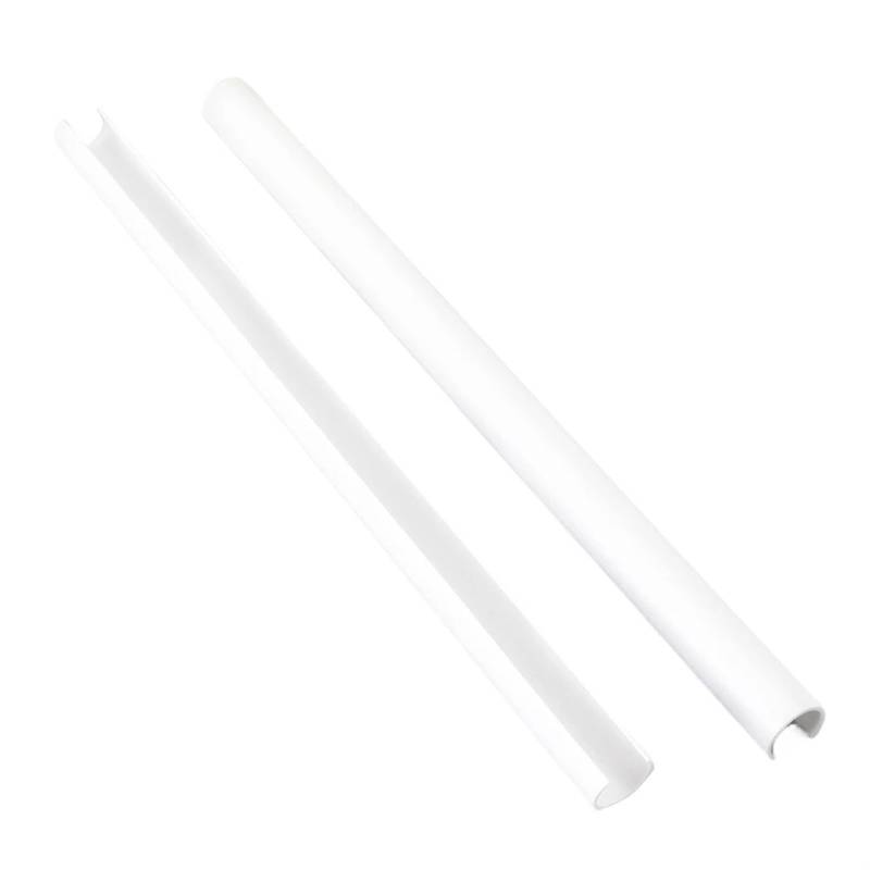 Front Nieren Kühlergrill 2 Stück Auto Bunte Unterstützung Grill Bar V Brace Wrap Für E60 E65 E66 Frontgrill Zierstreifen Abdeckrahmen Aufkleber Frontgrill(Weiß) von WSUMKH