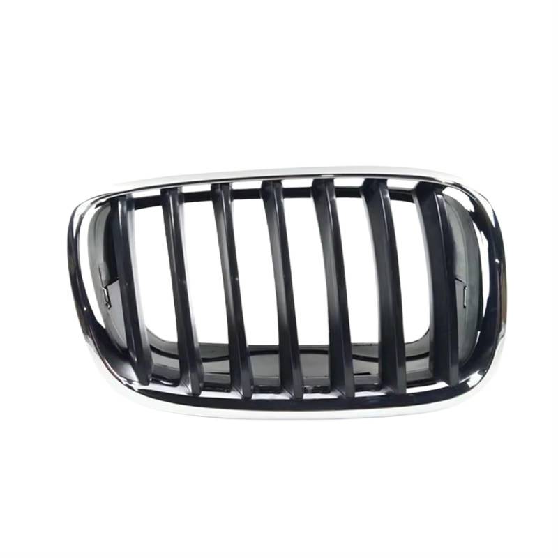 Front Nieren Kühlergrill Auto Front Chrom Kühlergrill Kühlergrill 51137157688 51137157687 Für X5 E70 2006 2007 2008 2009 2010 2011 2012 2013 Frontgrill(Schwarz rechts) von WSUMKH