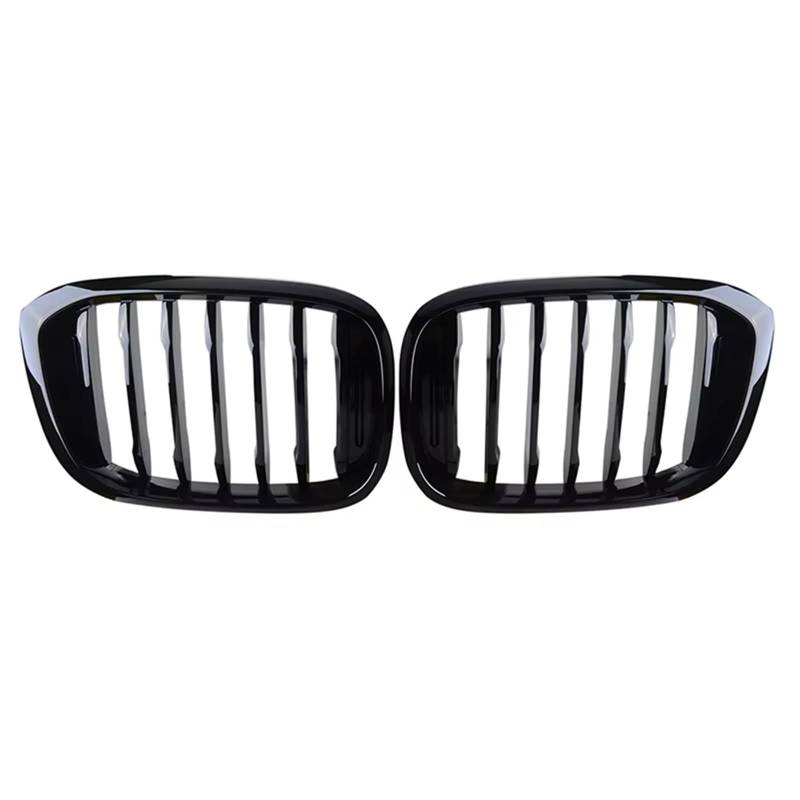 Front Nieren Kühlergrill Auto Frontstoßstangengrill Kühlergrill Schwarz Tuning Leistung Für X3 G01 X4 G02 2018 2019 2020 2021 Frontgrill(Type A) von WSUMKH