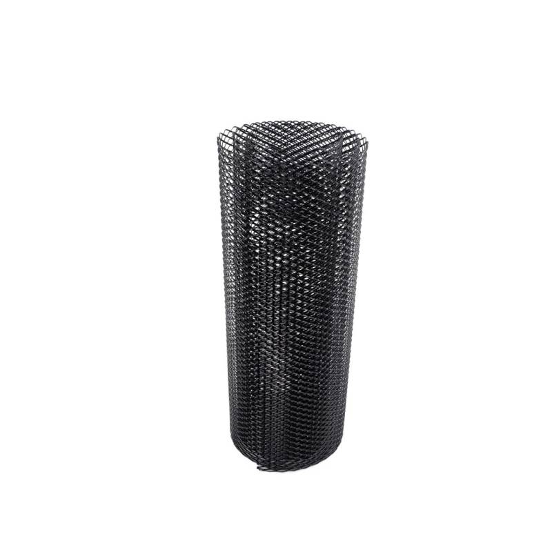 Front Nieren Kühlergrill Auto-Stoßstangengrill 120 X 40 cm Diamant 6 X 12 Mm Aluminiumgitter Autogitter Belüftung Außenschutz Filter Schwarz DIY Fahrrad Motorrad Frontgrill von WSUMKH