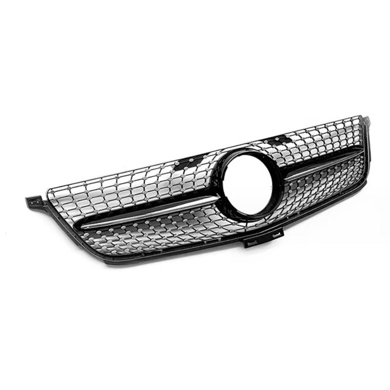 Front Nieren Kühlergrill Frontgrill Grill Für Benz ML Klasse W166 ML300 ML320 ML350 ML40 ML450 2012 2013 2014 2015 Tuning Grills Frontgrill(Diamond Black) von WSUMKH
