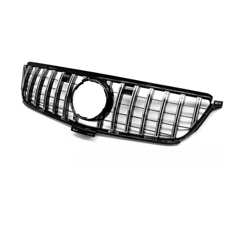 Front Nieren Kühlergrill Frontgrill Grill Für Benz ML Klasse W166 ML300 ML320 ML350 ML40 ML450 2012 2013 2014 2015 Tuning Grills Frontgrill(GT Chrome) von WSUMKH