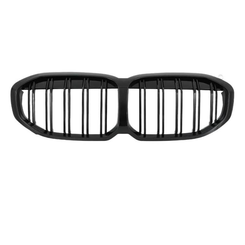 Front Nieren Kühlergrill Für 1er F40 2019 2020 2021 2022 2023 128ti M135i XDrive 118i Frontstoßstangeneinlass Doppellamellengrill Diamantgrill Tuning-Zubehör Frontgrill(2 Slat Glossy Black) von WSUMKH