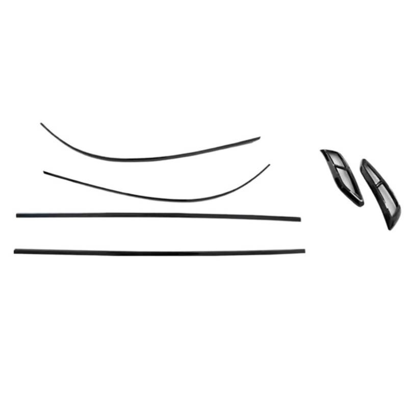 Front Nieren Kühlergrill Für Tiguan MK2 Glänzend Schwarz Grille R 2017-2024 Europa Front Helle Schwarz Grille Sport Schwarz Body Kit Version Auto Styling Frontgrill(2022-2024 d) von WSUMKH
