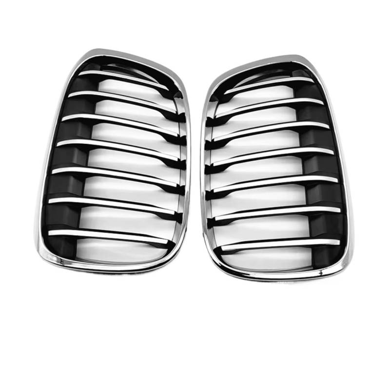 Front Nieren Kühlergrill Für X1 F48 OE 51117383365 51117383366 Kühler Rechts Links Kühlergrill Netzwerklinie Frontgrill(Left and Righht) von WSUMKH