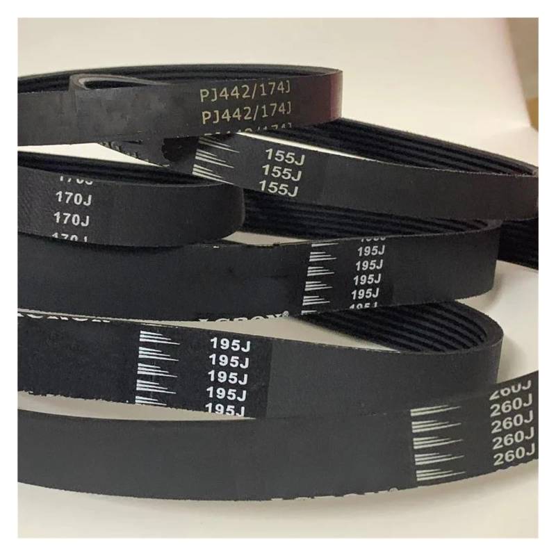 Keilriemen Zahnriemen 1 Stück Transferband Antriebsriemen PJ Gummi Förderband PJ310 (310mm) PJ313 (313mm) PJ314 (314mm) PJ316 (316mm) PJ318 (318mm) Übertragungsriemen Antriebsriemen(PJ314(314mm),4ribs von WSUMKH