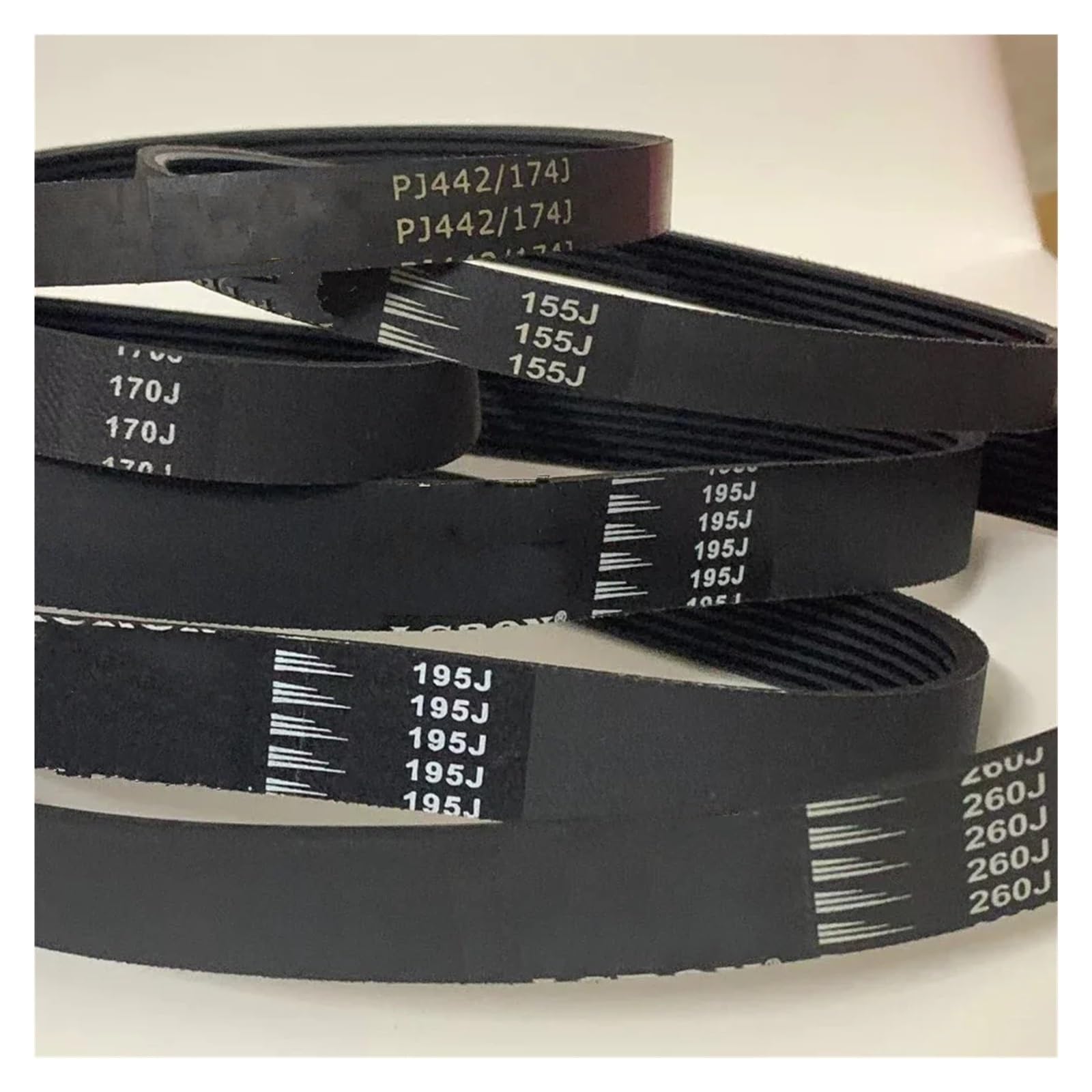 Keilriemen Zahnriemen 1 Stück Transferband Antriebsriemen PJ Gummi Förderband PJ310 (310mm) PJ313 (313mm) PJ314 (314mm) PJ316 (316mm) PJ318 (318mm) Übertragungsriemen Antriebsriemen(PJ316(316mm),6ribs von WSUMKH