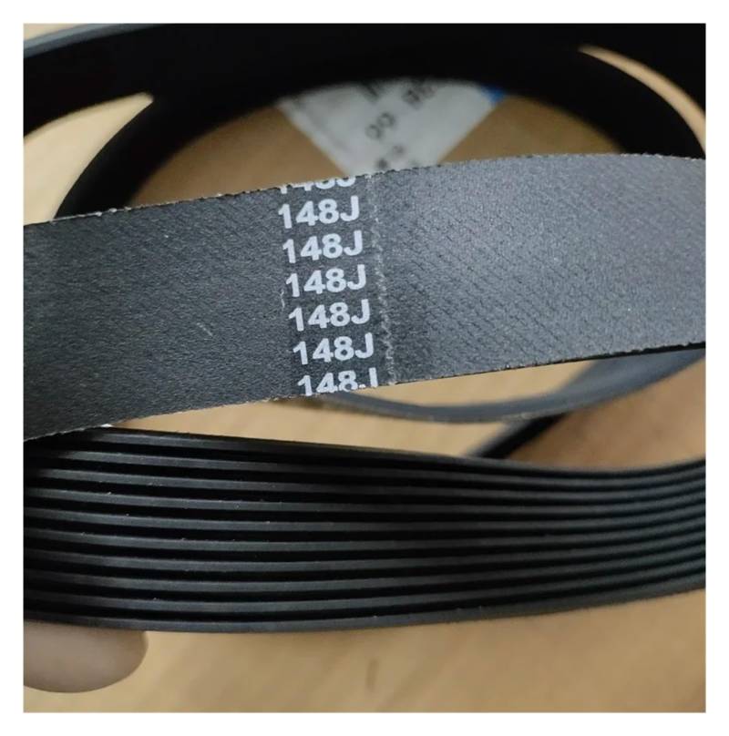 Keilriemen Zahnriemen 10PJ375 Antriebsriemen Gummi Multi Groove Gürtel Für Bostitch Luftkompressor 148J 9Ribs Antriebsriemen(1PC_5 Ribs) von WSUMKH
