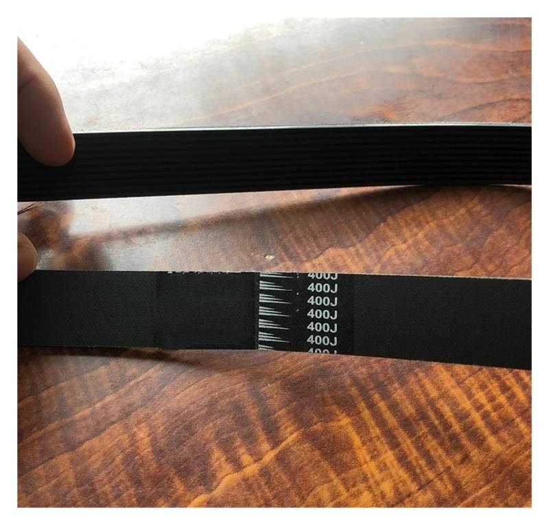 Keilriemen Zahnriemen 400J 390J 410J 420J 430J 440J 450J 460J Antriebsriemen Rippenriemen Für Waschmaschine Laufband Motor Fitness Trockner Antriebsriemen(400J,1PCS_6 Ribs) von WSUMKH