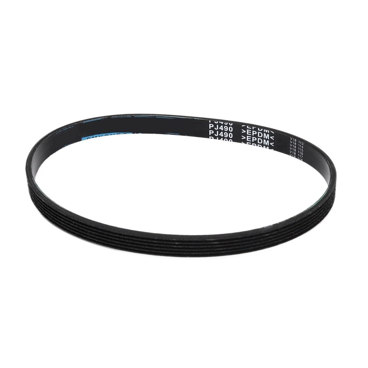 Keilriemen Zahnriemen Antriebsriemen (6PJ490) Umfang 490 Mm X Breite 14 Mm, Kompatibel Mit Qualcast M2E1232M/M2E1032M Rasenmäher-Gummi-Antriebsriemen Antriebsriemen von WSUMKH