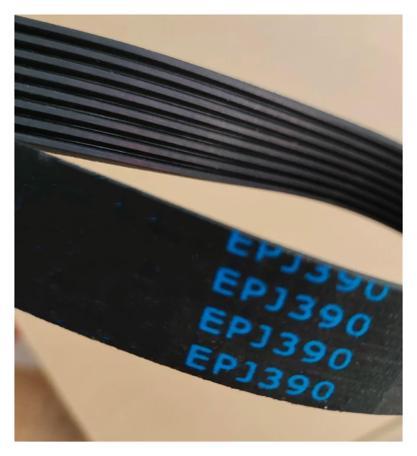 Keilriemen Zahnriemen EPJ390 Antriebsriemen Rippenriemen 6/3/4 Rippen 5 Rippen 7 Rippen 9 Rippen 8 Rippen 10 Rippen 13 Rippen Transferriemen Übertragungsriemen Antriebsriemen(2pcs EPJ390,7 Ribs) von WSUMKH