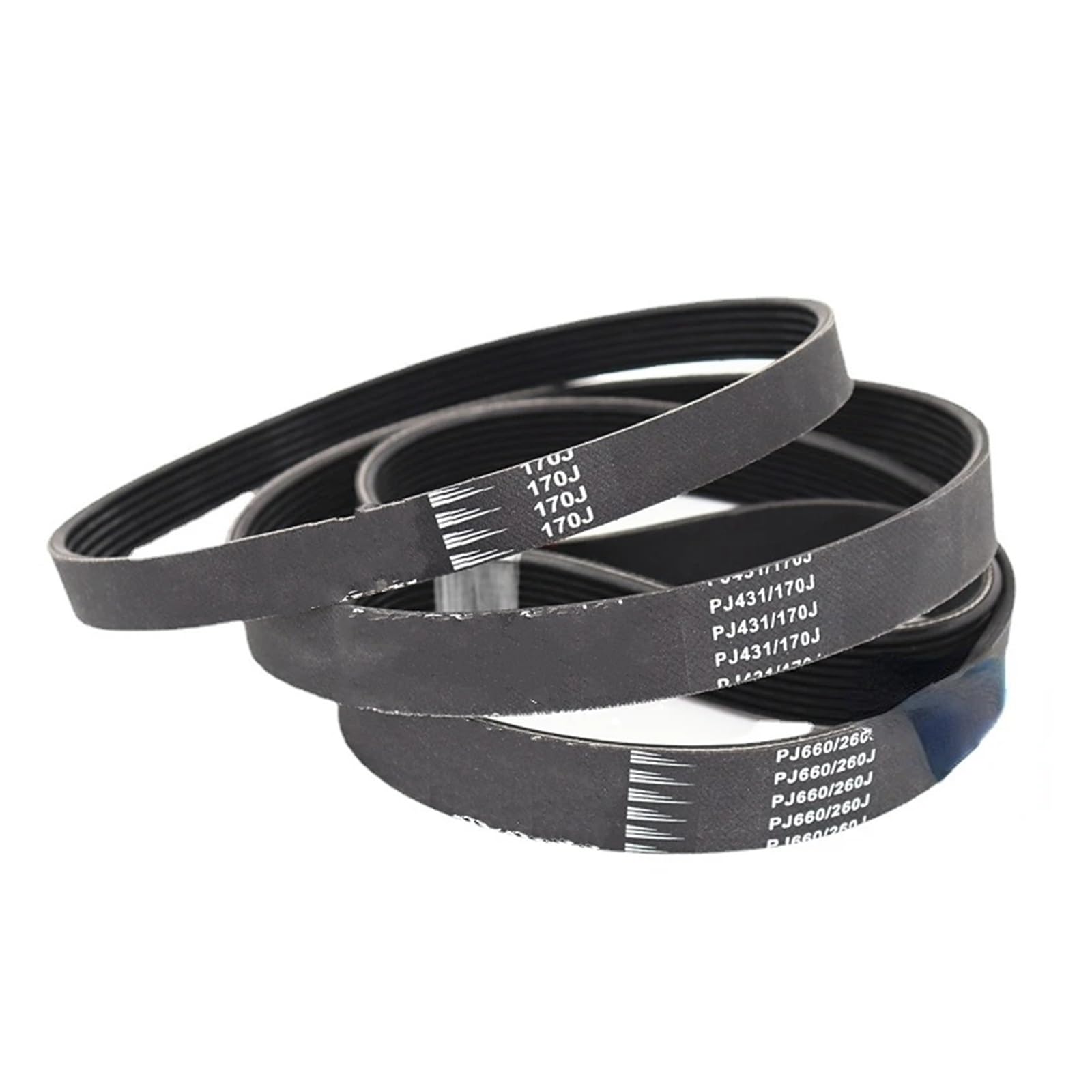 Keilriemen Zahnriemen Gummi-Förderband 175J-PJ444 177J-PJ450 178J-PJ451 180J-PJ457 Riemenantriebsriemen 182J-PJ462 Übertragungsriemen Antriebsriemen(177J-PJ450,3ribs) von WSUMKH