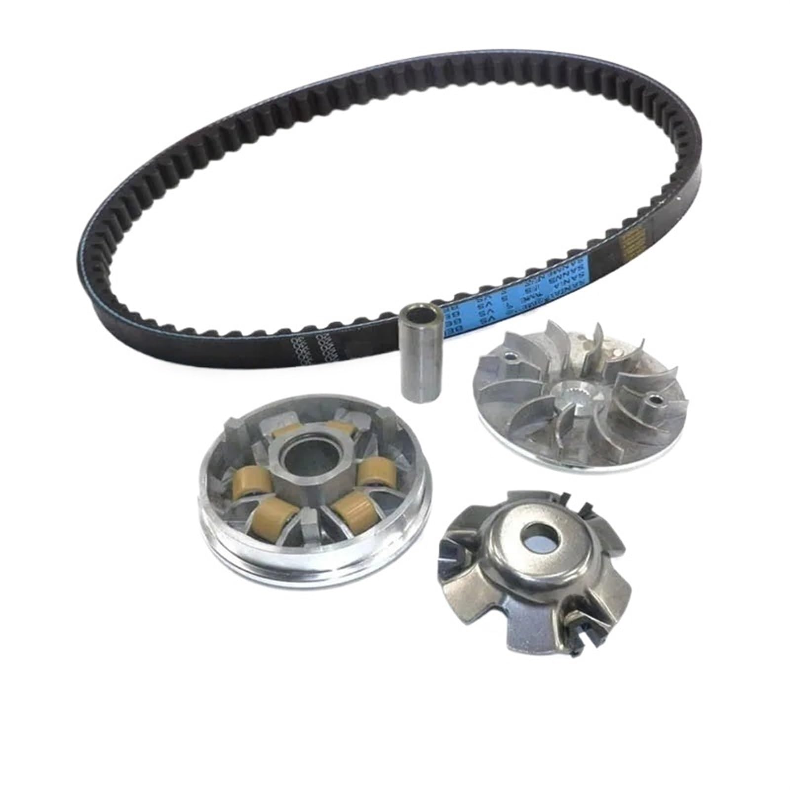 Keilriemen Zahnriemen Motorrad-Lüfterkupplung, Variator-Gewichtsrollen, Variator-Lüfterantriebsriemen Für GY6 49ccm 50ccm 125ccm 150ccm Roller Moped ATV GO Kart Antriebsriemen(GY6150 with 842 Belt) Keilriemen Zahnriemen Motorrad-Lüfterkupplung, Variator-Gewichtsrollen, Variator-Lüfterantriebsriemen Für GY6 49ccm 50ccm 125ccm 150ccm Roller Moped ATV GO Kart Antriebsriemen(GY6150 with 842 Belt) von WSUMKH