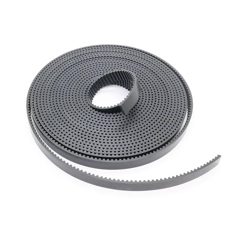 Keilriemen Zahnriemen Polyurethan Stahl PU GT2 Offenen Zahnriemen 2GT 2M Gürtel PU Mit Stahl Kern Breite 5 6 9 10 15 30mm Für 3D Drucker Synchron Gürtel Antriebsriemen(50 Meter,PU-Black_30MM) von WSUMKH