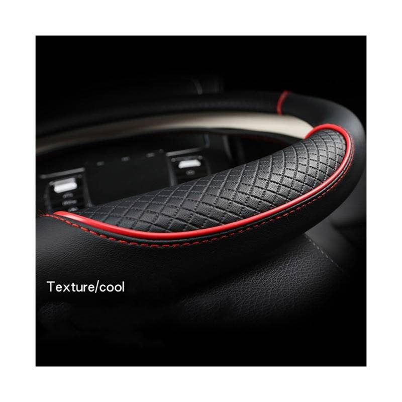 Lenkradbezug Lenkradhülle Lenkradabdeckung Mikrofaser-Leder-Auto-Lenkrad-Abdeckung Für MINI Für Cooper R50 R55 R56 F57 Für Clubman Für Countryman Für Clubvan Coupe Auto-Zubehör(A) von WSUMKH