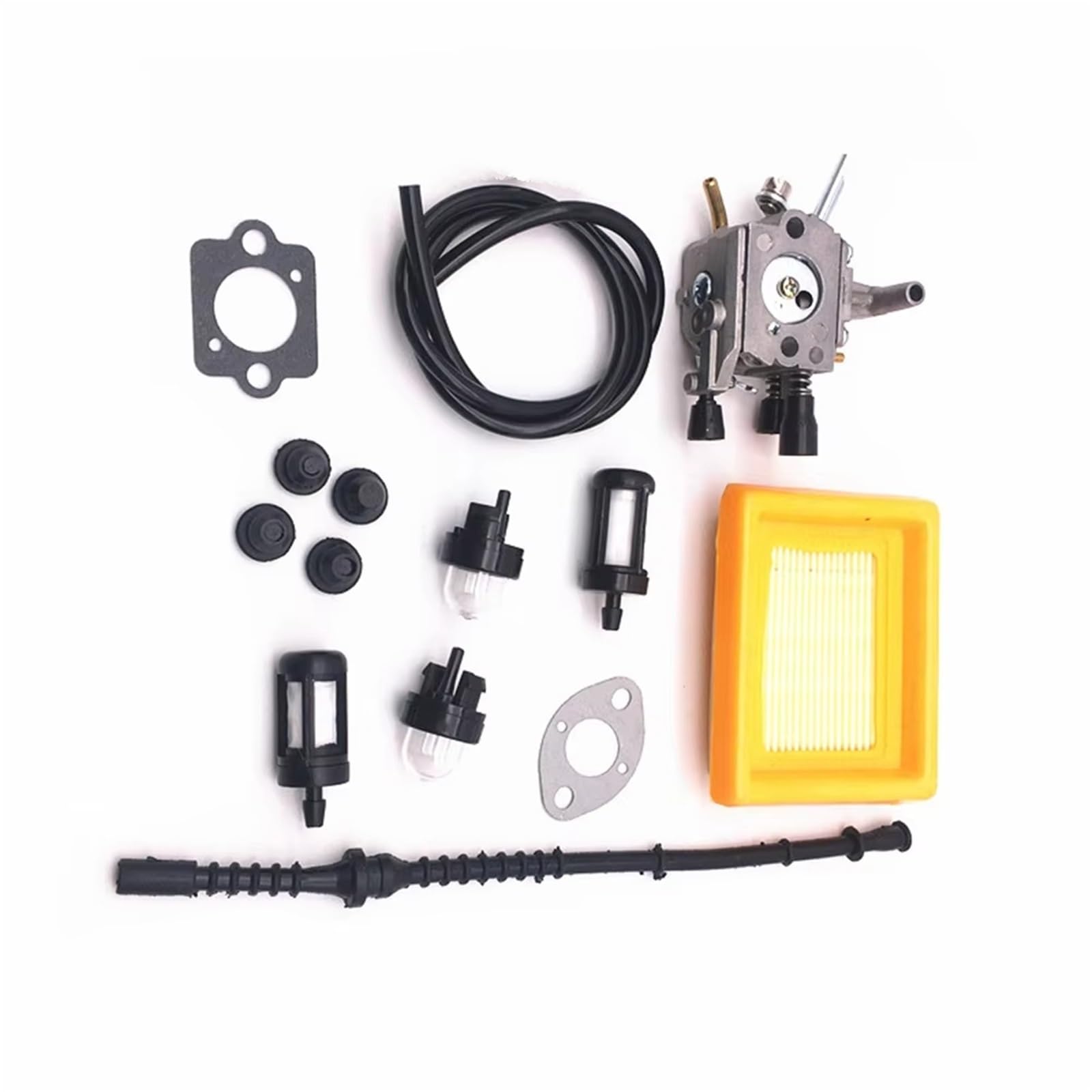 Vergaser Für FS120 FS120R FS300 BT120C BT121 FS200 FS250 FS350 FR350 FR45 4134 120 0603 4134 400 1301 Vergaser Kit Luftfilter Moto Vergaser(B) von WSUMKH