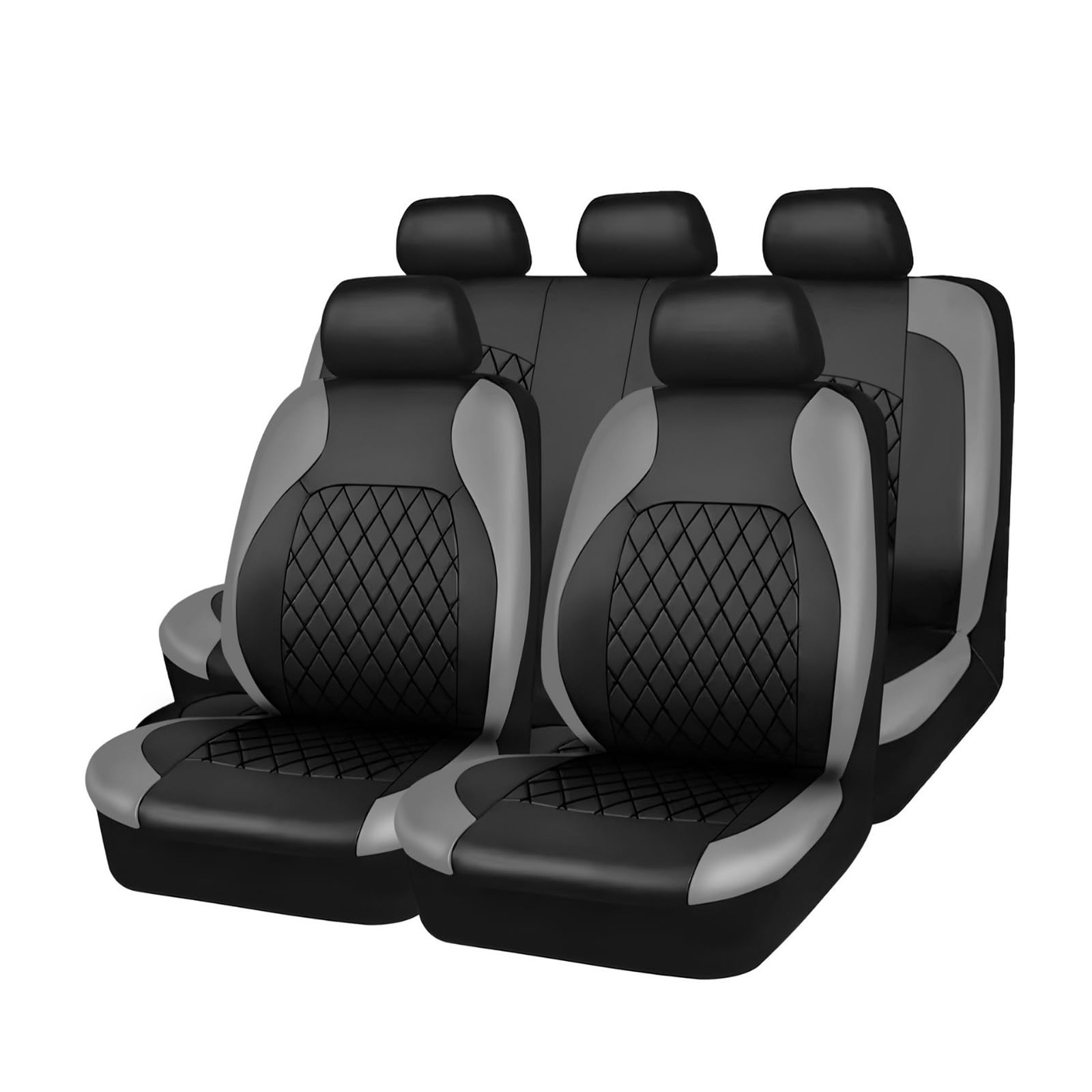 WSXCDE Auto Sitzbezüge Set, für Dacia Duster III Full Hybrid Multi-Mode 2024 Leder Autositzbezug Komplettset, Vordersitze & Rückbank Autositzschoner Autositzzubehör,A WSXCDE Auto Sitzbezüge Set, für Dacia Duster III Full Hybrid Multi-Mode 2024 Leder Autositzbezug Komplettset, Vordersitze & Rückbank Autositzschoner Autositzzubehör,A von WSXCDE