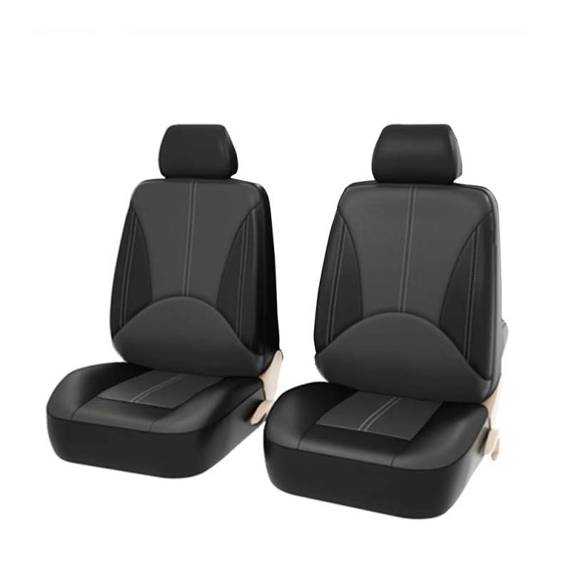 WSXCDE Auto Sitzbezüge Set, für Ford Puma ST-Line X 2020 2021 2022 2023 2024 2025 Leder Autositzbezüge Sets Vorne Und Hinten Sitzschoner Wasserdichter Atmungsaktiv Auto Sitzbezüge,B von WSXCDE