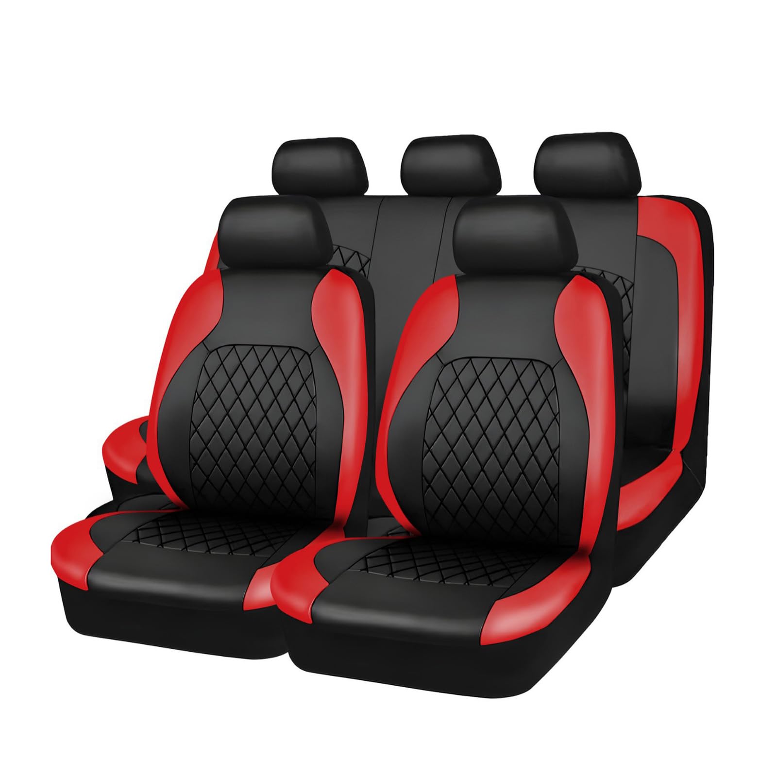 WSXCDE Auto Sitzbezüge Set, für KIA Ceed 2004-2024 Leder Autositzbezug Komplettset, Vordersitze & Rückbank Autositzschoner Autositzzubehör,B WSXCDE Auto Sitzbezüge Set, für KIA Ceed 2004-2024 Leder Autositzbezug Komplettset, Vordersitze & Rückbank Autositzschoner Autositzzubehör,B von WSXCDE