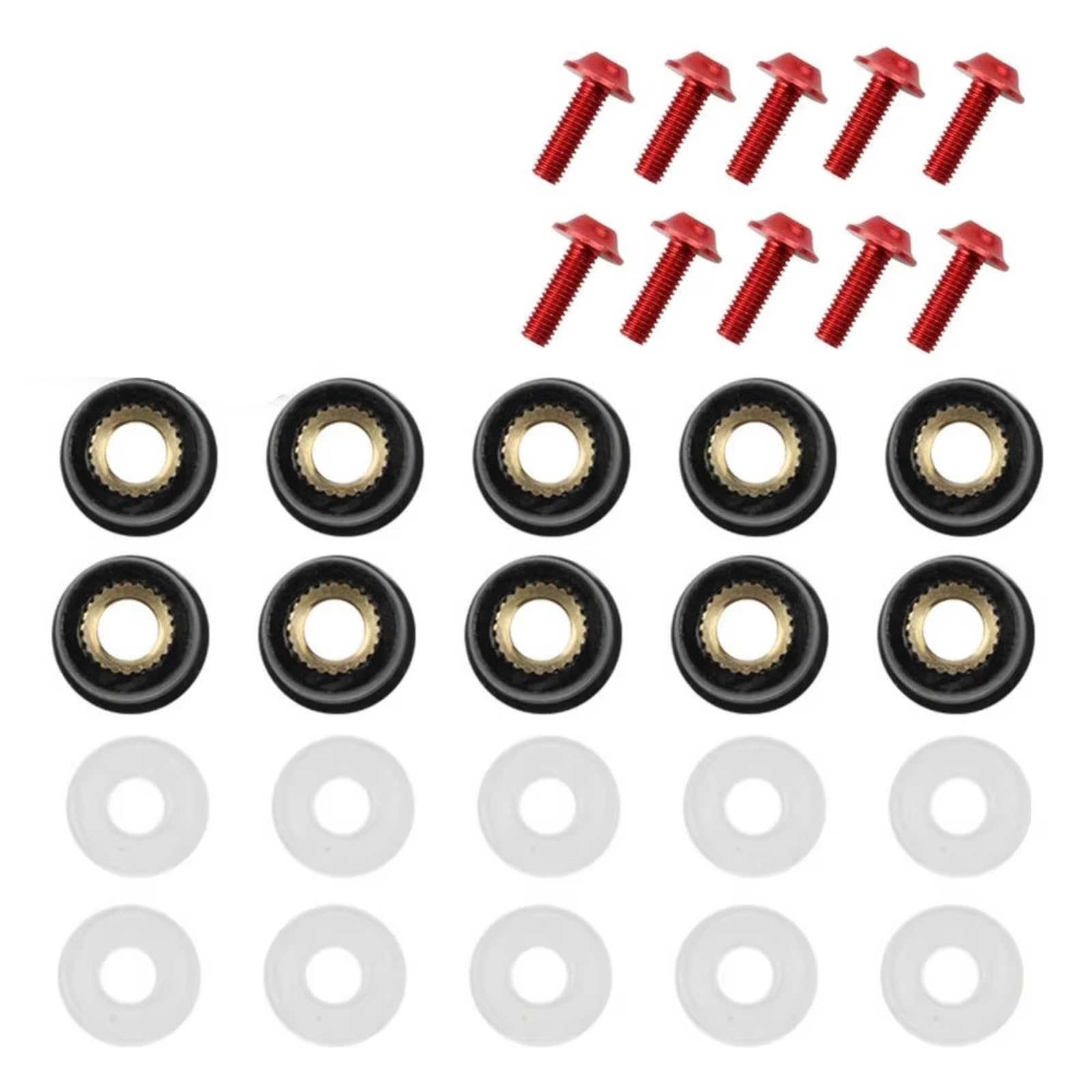 Motorrad-Verkleidungsschrauben -Muttern Verkleidungssatz, 5 Mm Schrauben Ersatzschrauben -Muttern, Satz, Motorradschrauben Befestigungselemente Verkleidungsschrauben 10 Stück Schrauben sbolzen Muttern Motorrad-Verkleidungsschrauben -Muttern Verkleidungssatz, 5 Mm Schrauben Ersatzschrauben -Muttern, Satz, Motorradschrauben Befestigungselemente Verkleidungsschrauben 10 Stück Schrauben sbolzen Muttern von WTIXCRQ