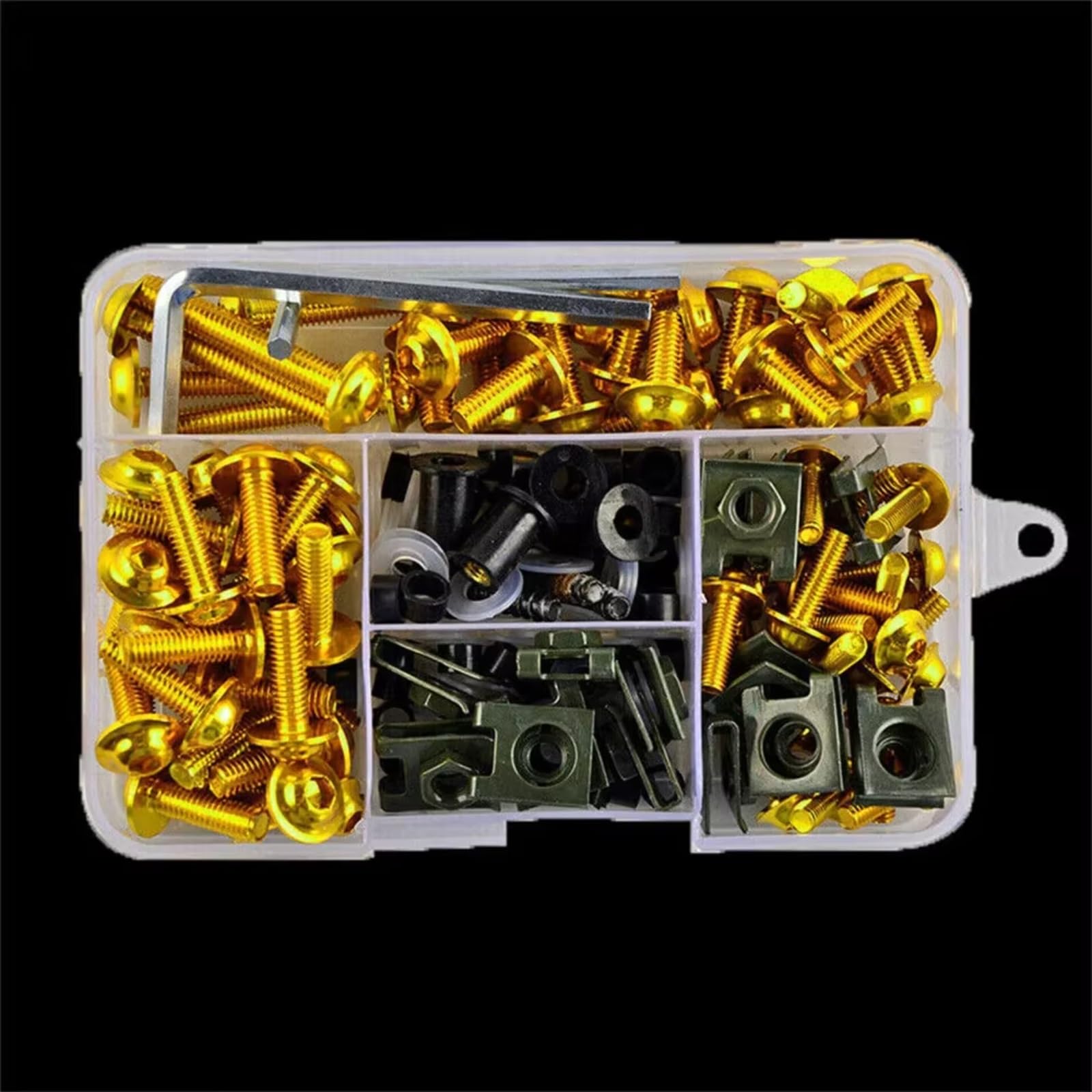 Schraubensatz Motorrad-Windschutzscheibe, Verkleidungsschraubensatz, Motorrad-CNC-Schrauben, Muttern, Motorradzubehör, Komplette Motorradverkleidungsschrauben, 177 Stück Schrauben sbolzen Muttern(Yell Schraubensatz Motorrad-Windschutzscheibe, Verkleidungsschraubensatz, Motorrad-CNC-Schrauben, Muttern, Motorradzubehör, Komplette Motorradverkleidungsschrauben, 177 Stück Schrauben sbolzen Muttern(Yell von WTIXCRQ