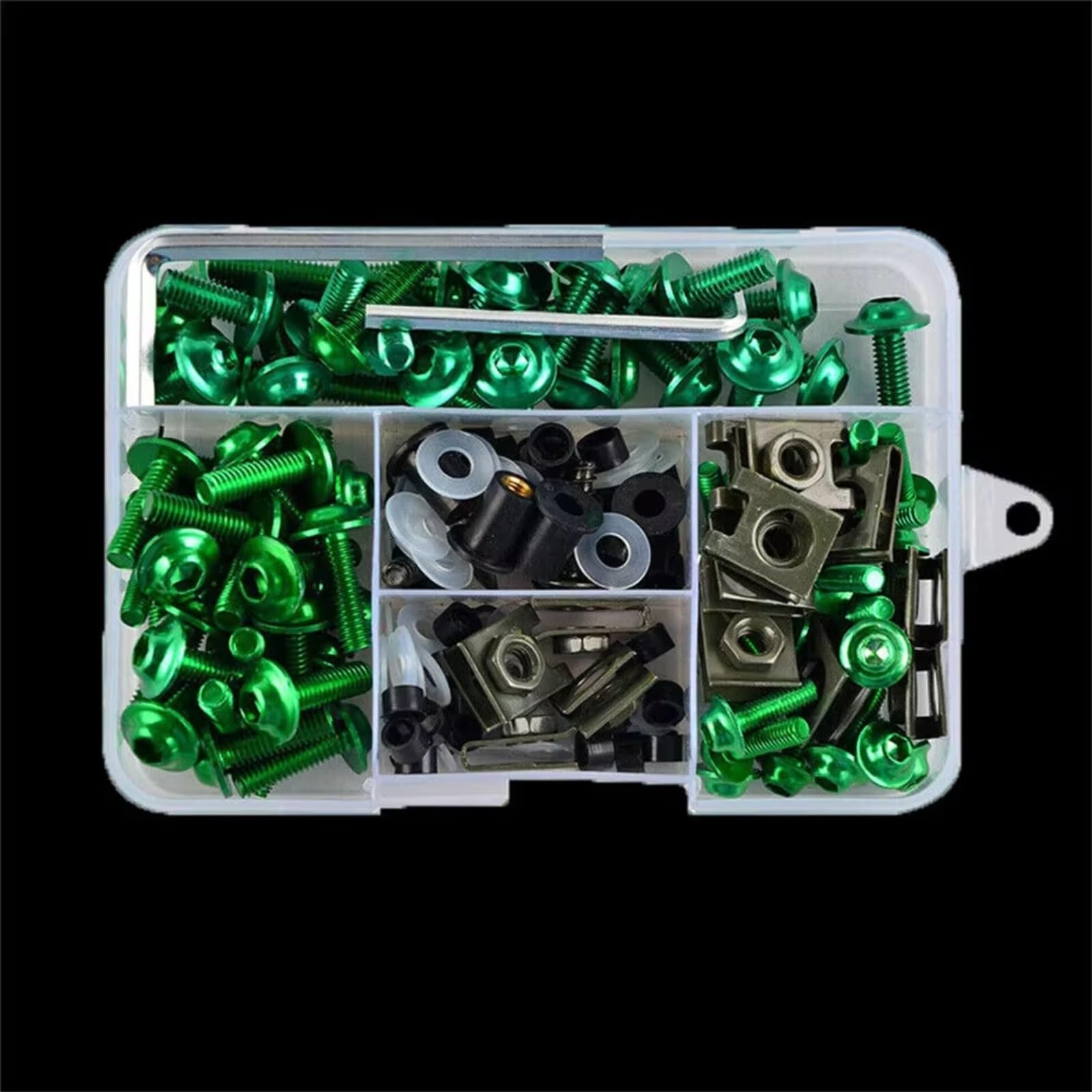 Schraubensatz Motorrad-Windschutzscheibe, Verkleidungsschraubensatz, Motorrad-CNC-Schrauben, Muttern, Motorradzubehör, Komplette Motorradverkleidungsschrauben, 177 Stück Schrauben sbolzen Muttern(Gree Schraubensatz Motorrad-Windschutzscheibe, Verkleidungsschraubensatz, Motorrad-CNC-Schrauben, Muttern, Motorradzubehör, Komplette Motorradverkleidungsschrauben, 177 Stück Schrauben sbolzen Muttern(Gree von WTIXCRQ