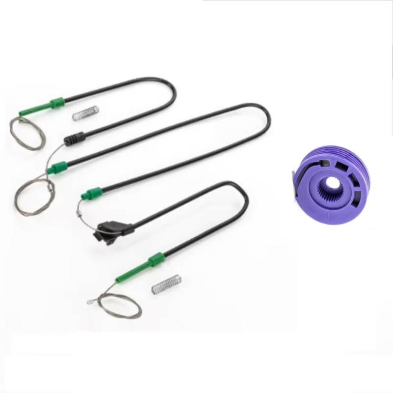 WTIXCRQ Auto Fensterheber Kompatibel Mit J&etta 1H2 1992 1993 1994 1995 1996 1997 1998 1999 1H0837461A Fensterheber-Reparatursatz Vorne Links Fensterheber von WTIXCRQ