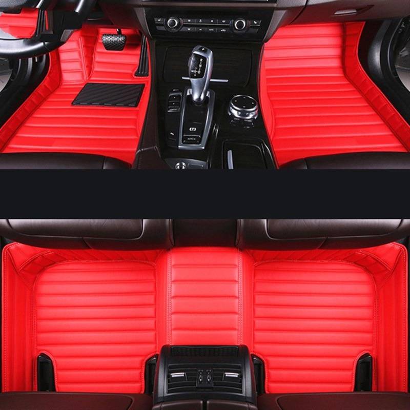 WTIXCRQ Automatte Kompatibel Mit CRV 2017 2018 2020 2012 2013 Auto-Innenfußmatten Fußpolster Teppichbodeneinlagen Anti-Schmutz-Matte(10) von WTIXCRQ