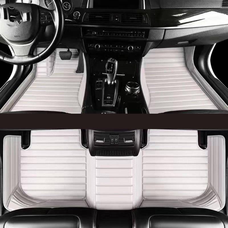 WTIXCRQ Automatte Kompatibel Mit CRV 2017 2018 2020 2012 2013 Auto-Innenfußmatten Fußpolster Teppichbodeneinlagen Anti-Schmutz-Matte(12) von WTIXCRQ