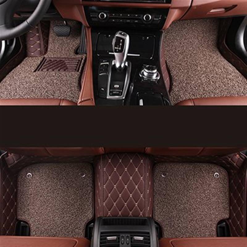 WTIXCRQ Automatte Kompatibel Mit Hyundai I30 2009 2010 2011 2012 Auto-Fußmatten, Rutschfester Teppich, Fußraummatten, Fußpolster, Rutschfestes Liner-Set(6,LHD) von WTIXCRQ