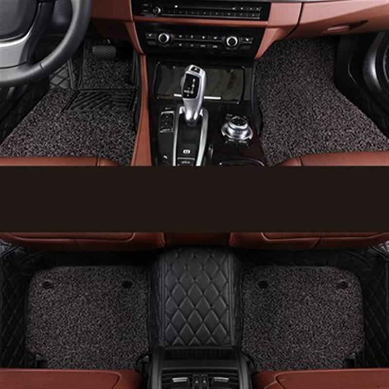 WTIXCRQ Automatte Kompatibel Mit I3 2022 2023, Auto-Fußmatten, Rutschfester Teppich, Fußraummatten, Fußpolster, Rutschfestes Liner-Set(7,RHD) von WTIXCRQ