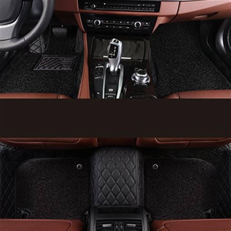 WTIXCRQ Automatte Kompatibel Mit I3 2022 2023, Auto-Fußmatten, Rutschfester Teppich, Fußraummatten, Fußpolster, Rutschfestes Liner-Set(9,RHD) von WTIXCRQ