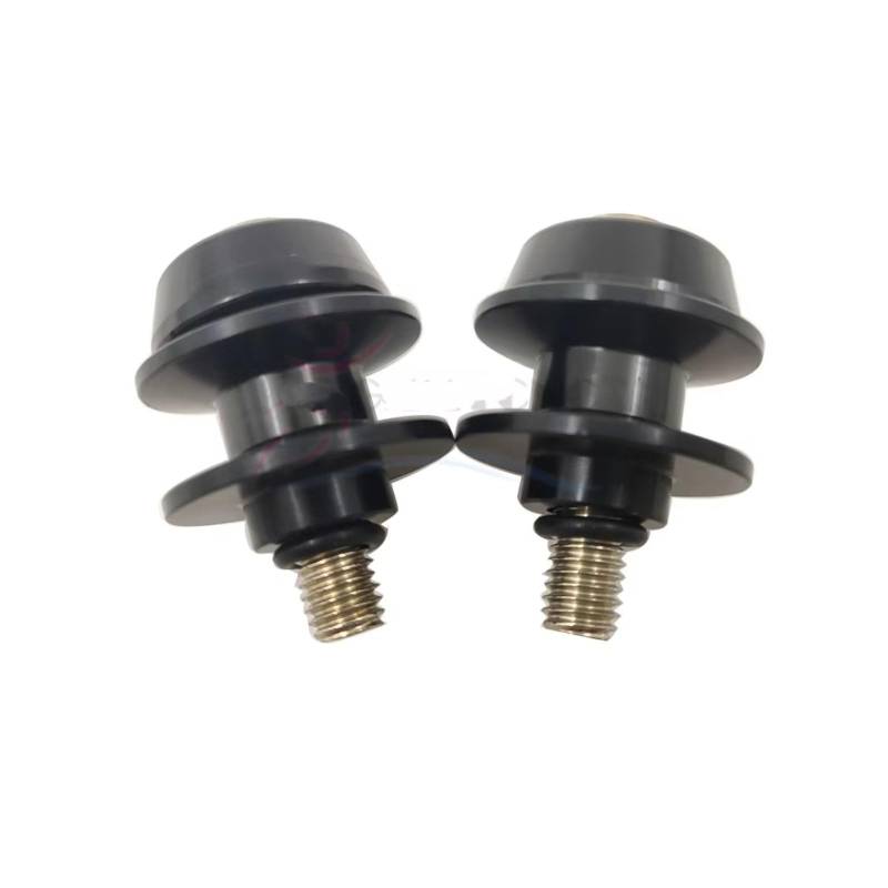 WTIXCRQ Kompatibel Mit Suzuki Für V-Strom 650 DL 250 650 1000 1050 Motorrad Schwingenspulen Schieberschrauben 8MM Standschrauben Schutzschrauben M8 Schrauben sbolzen Muttern(Black) von WTIXCRQ