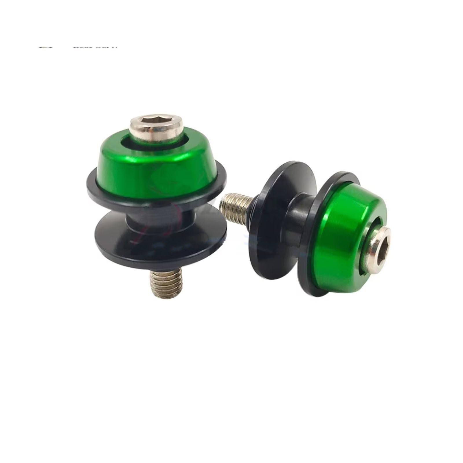 WTIXCRQ Kompatibel Mit Suzuki Für V-Strom 650 DL 250 650 1000 1050 Motorrad Schwingenspulen Schieberschrauben 8MM Standschrauben Schutzschrauben M8 Schrauben sbolzen Muttern(Green) von WTIXCRQ
