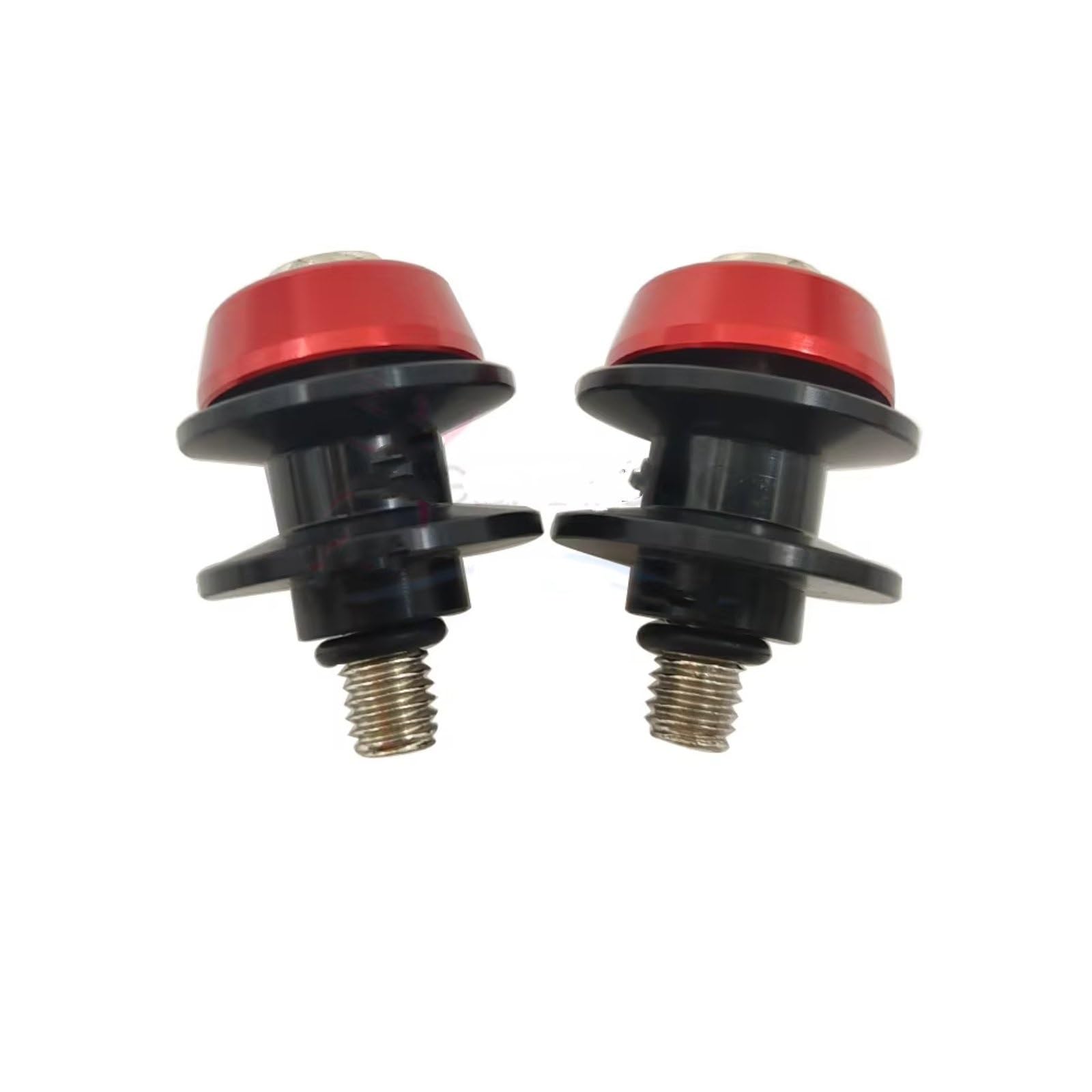 WTIXCRQ Kompatibel Mit Suzuki Für V-Strom 650 DL 250 650 1000 1050 Motorrad Schwingenspulen Schieberschrauben 8MM Standschrauben Schutzschrauben M8 Schrauben sbolzen Muttern(Red) von WTIXCRQ