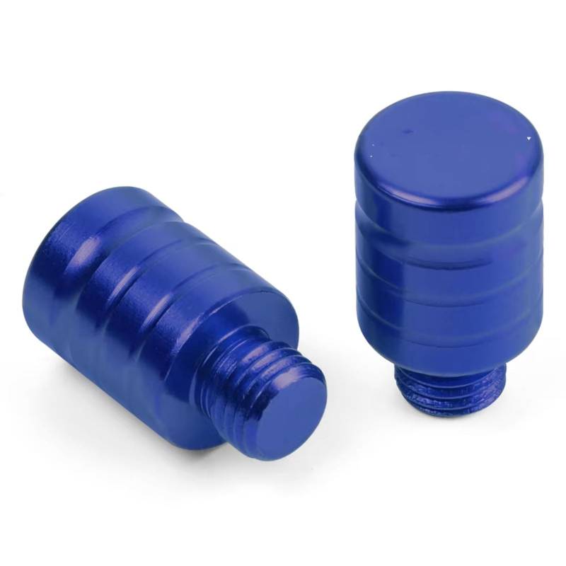 WTIXCRQ Kompatibel Mit Yamaha Für TDM850 1991–2021 Für TDM900 Motorrad-Spiegelloch CNC-Verschlussstopfen Schrauben M10 M8 Motorrad-Schraubenloch Schrauben sbolzen Muttern(Blue,8mm) von WTIXCRQ