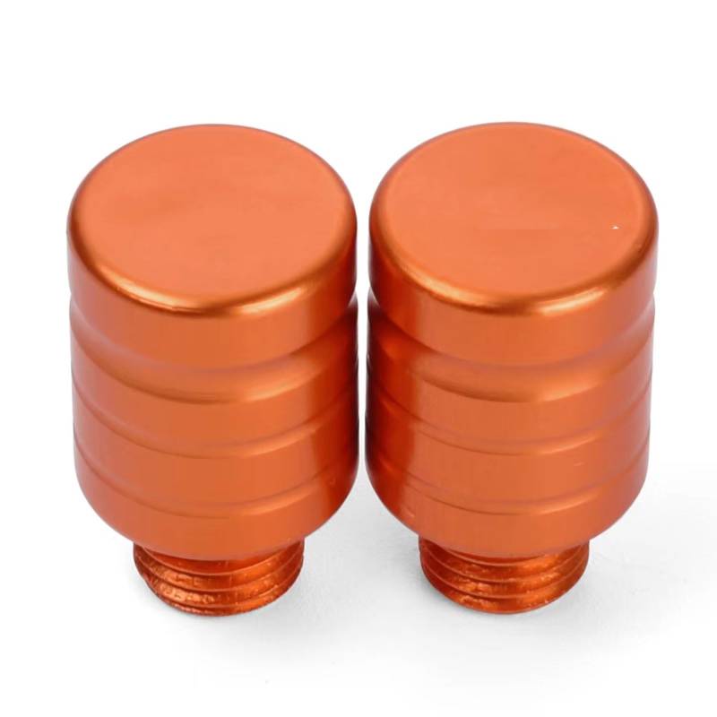 WTIXCRQ Kompatibel Mit Yamaha Für TDM850 1991–2021 Für TDM900 Motorrad-Spiegelloch CNC-Verschlussstopfen Schrauben M10 M8 Motorrad-Schraubenloch Schrauben sbolzen Muttern(Orange,10mm) von WTIXCRQ