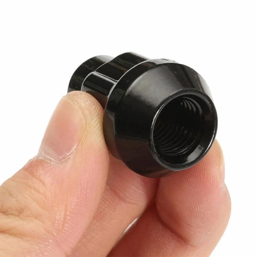 WTIXCRQ Radbolzen Radschraube Kompatibel Mit Ford Für Mustang 1964-2014 Auto Schwarze Radmuttern Radmuttern M12x1,5 Autoradzubehör 24 Stück WTIXCRQ Radbolzen Radschraube Kompatibel Mit Ford Für Mustang 1964-2014 Auto Schwarze Radmuttern Radmuttern M12x1,5 Autoradzubehör 24 Stück von WTIXCRQ